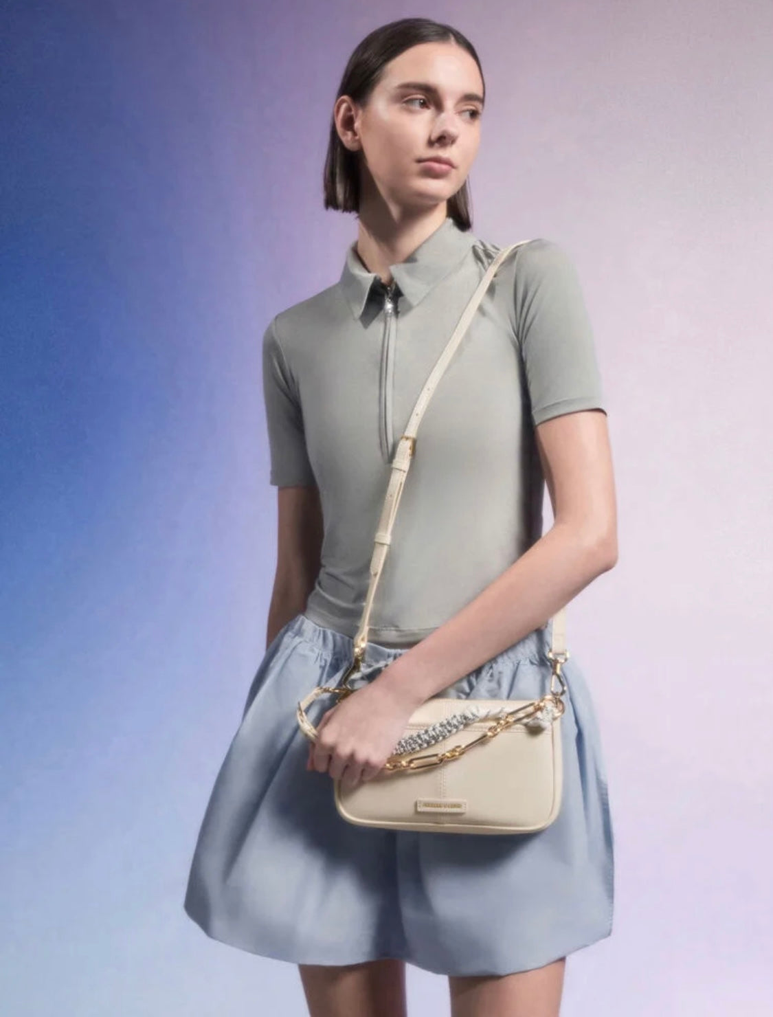 Addison Knotted-Rope Shoulder Bag