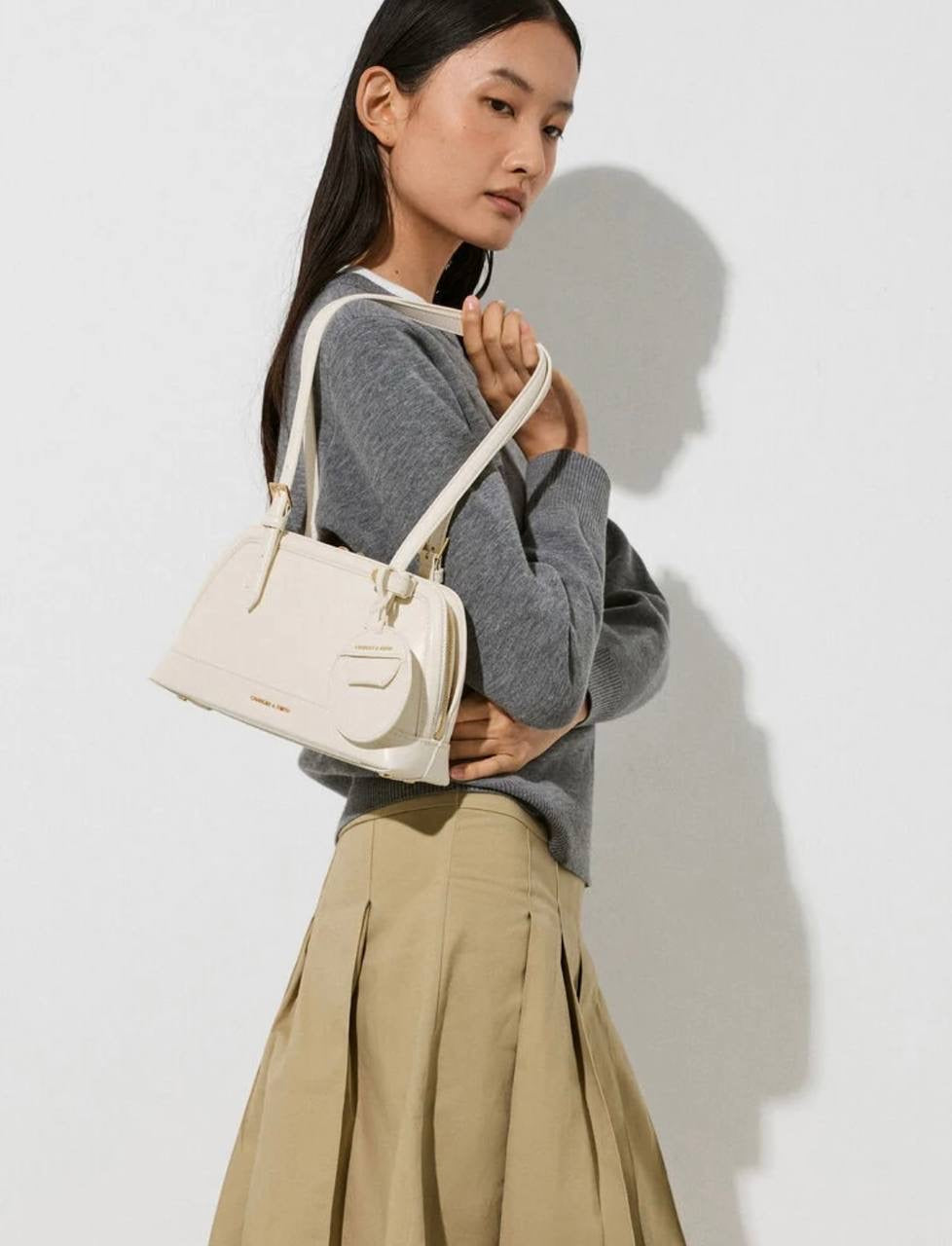 Enola Long-Handle Shoulder Bag