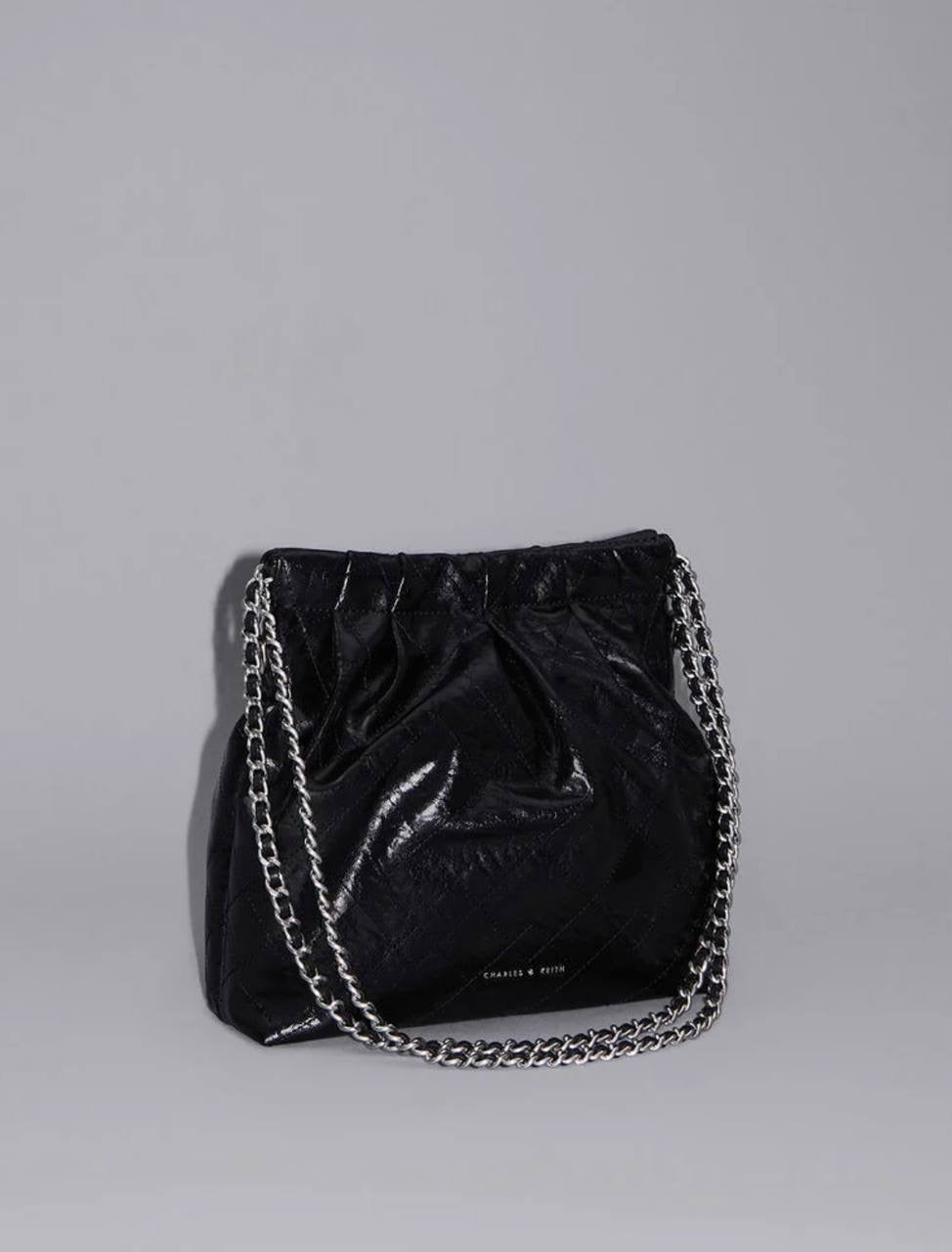 Duo Double Chain Hobo Bag