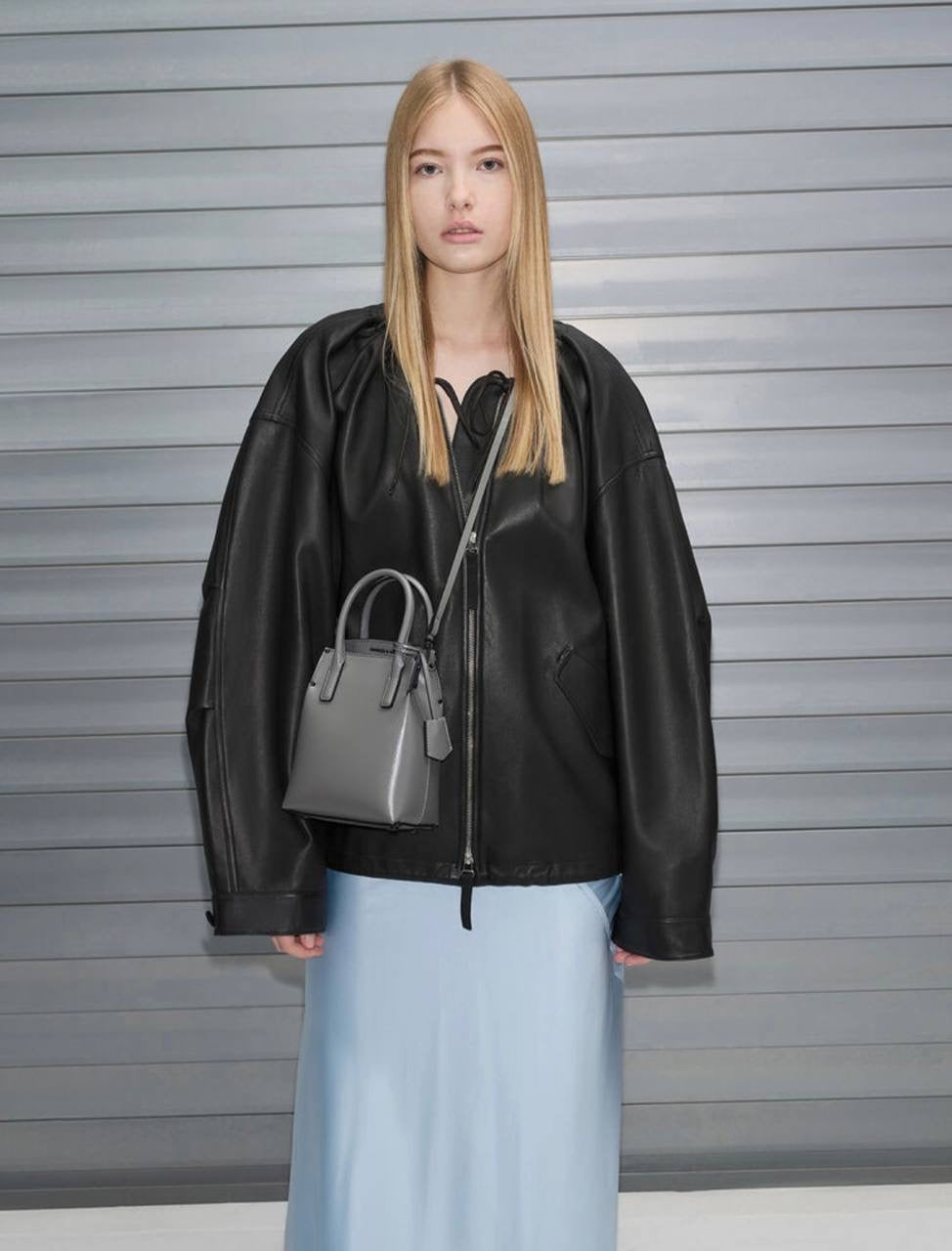 Rene Elongated Top Handle Bag