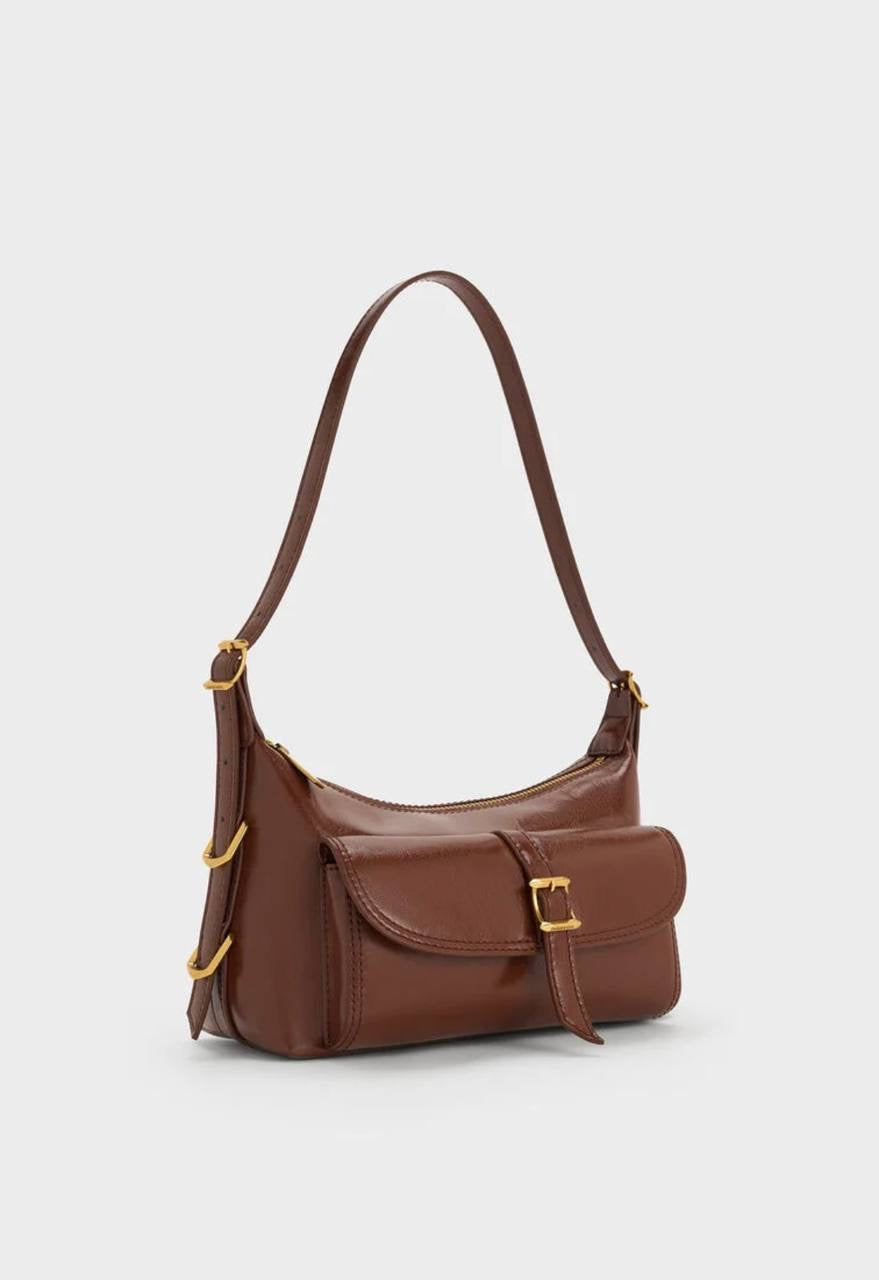 Bryna Belted Shoulder Bag