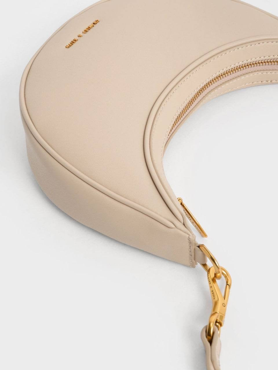 Bonnie Chain-Handle Crescent Bag