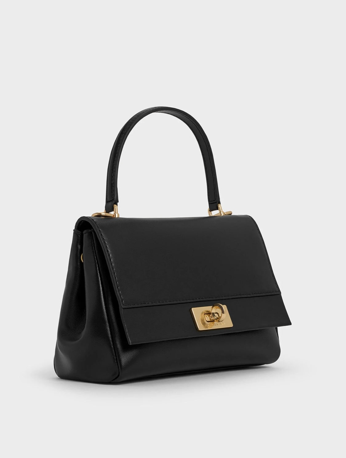 Lennie Chain-Strap Top Handle Bag