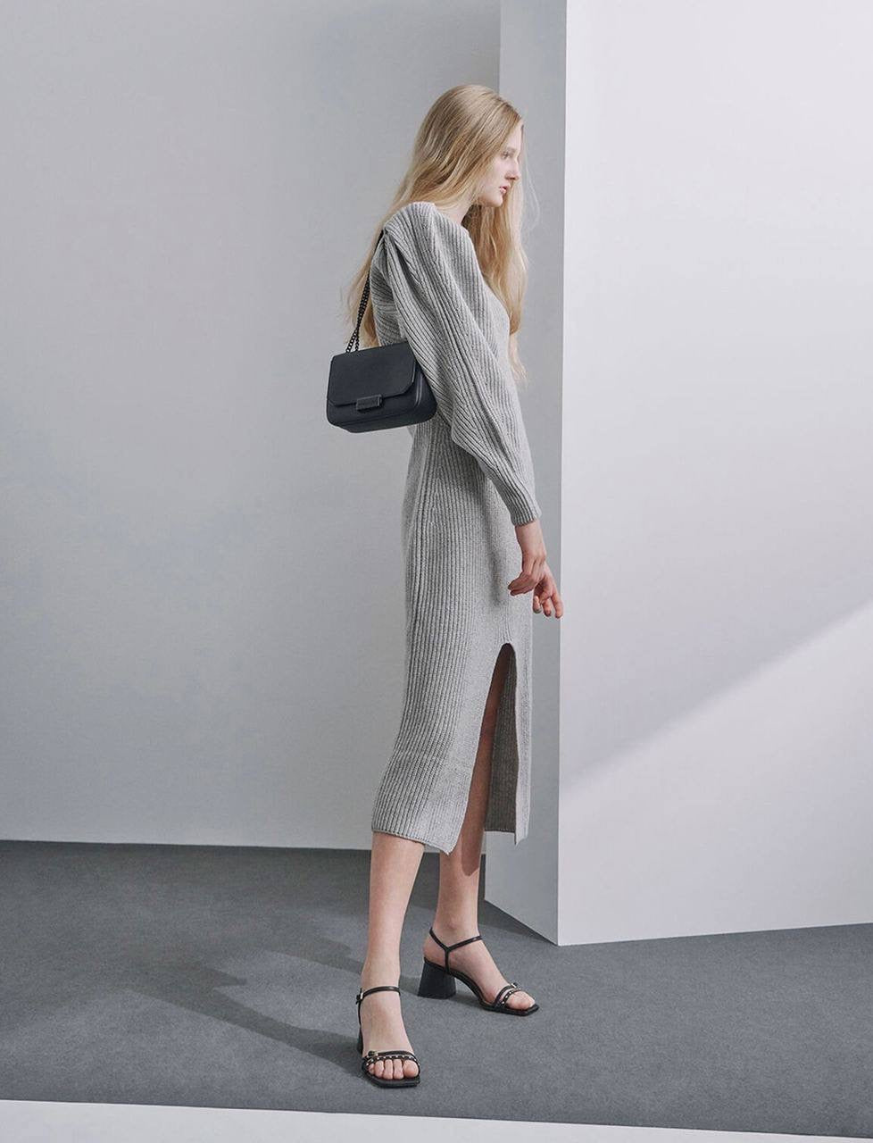 Classic Push-Lock Crossbody Bag