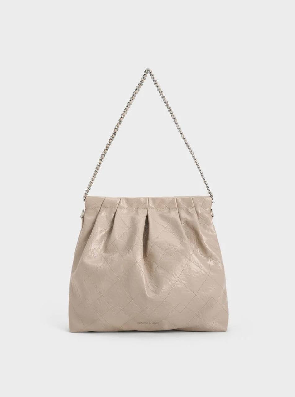 Duo Double Chain Hobo Bag