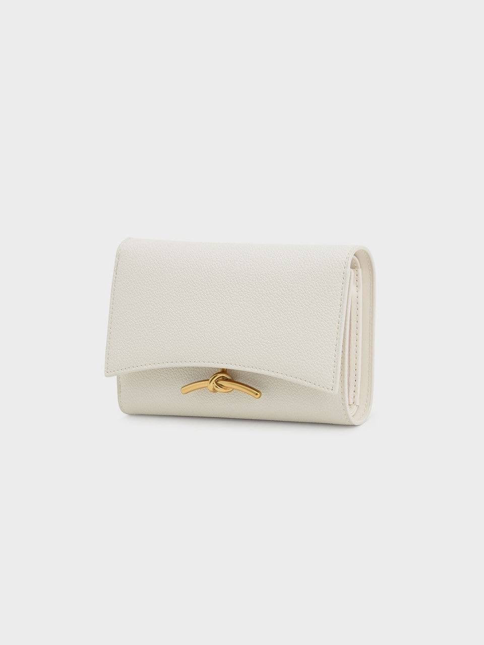 Huxley Metallic-Accent Front Flap Wallet