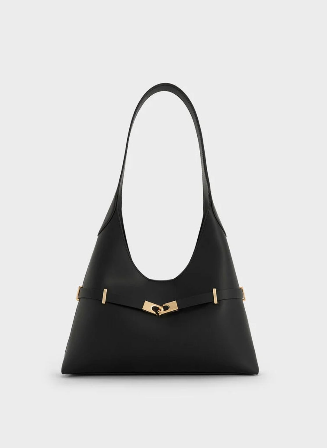 Arlet Metallic-Accent Belted Hobo Bag