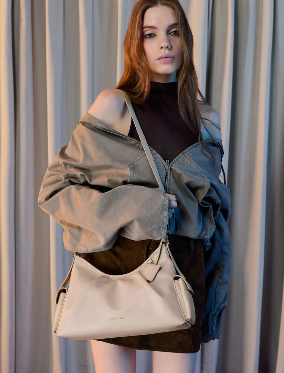 Khai Side-Pocket Shoulder Bag