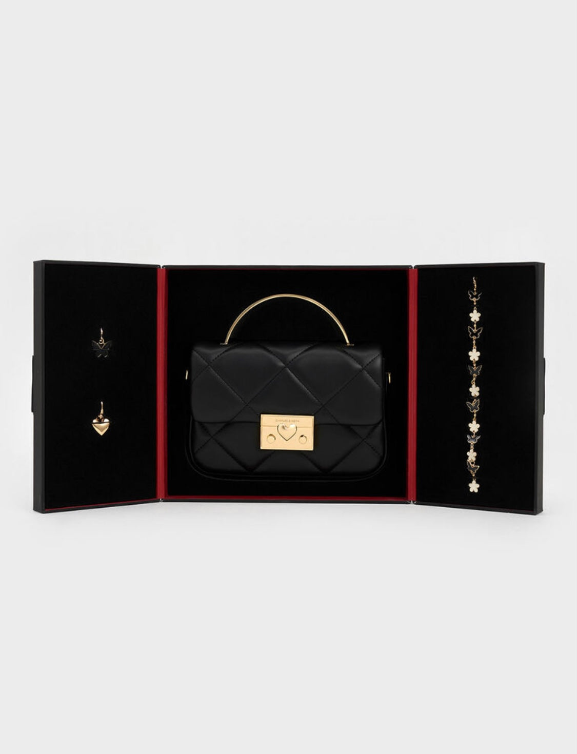 Quilted Boxy Top Handle Bag