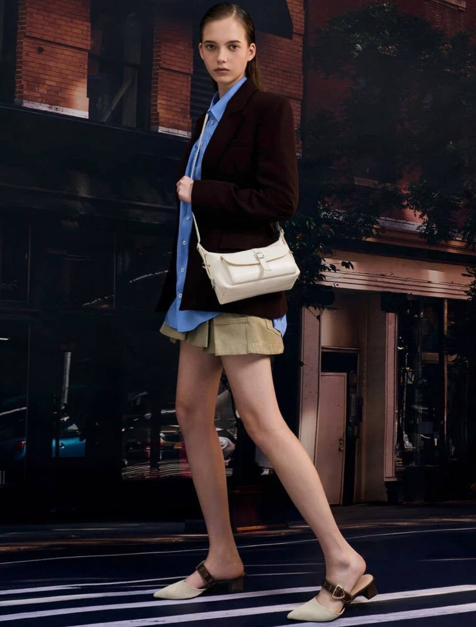 Bryna Belted Shoulder Bag