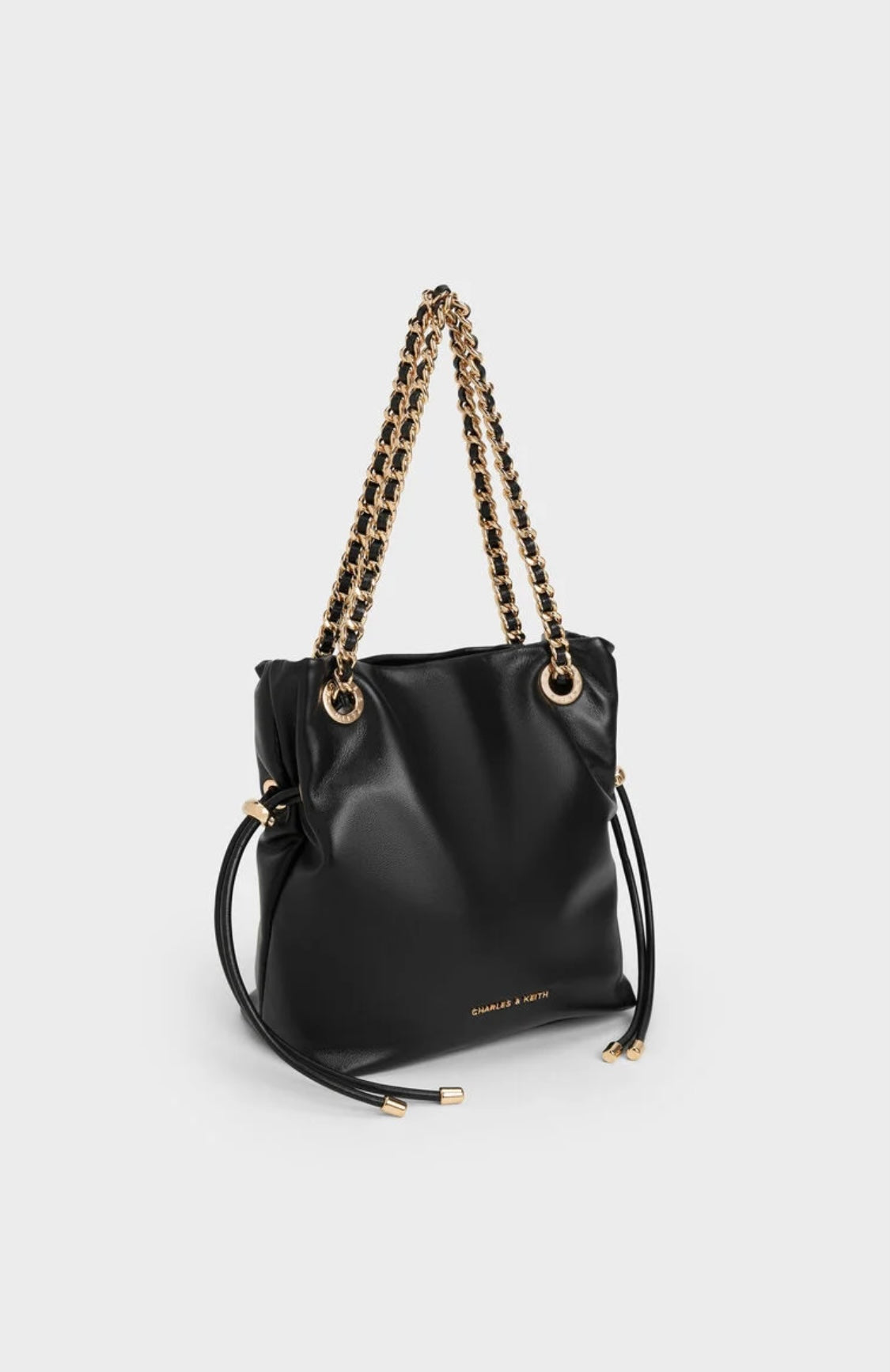 Arya Braided-Strap Double-Handle Crossbody Bag