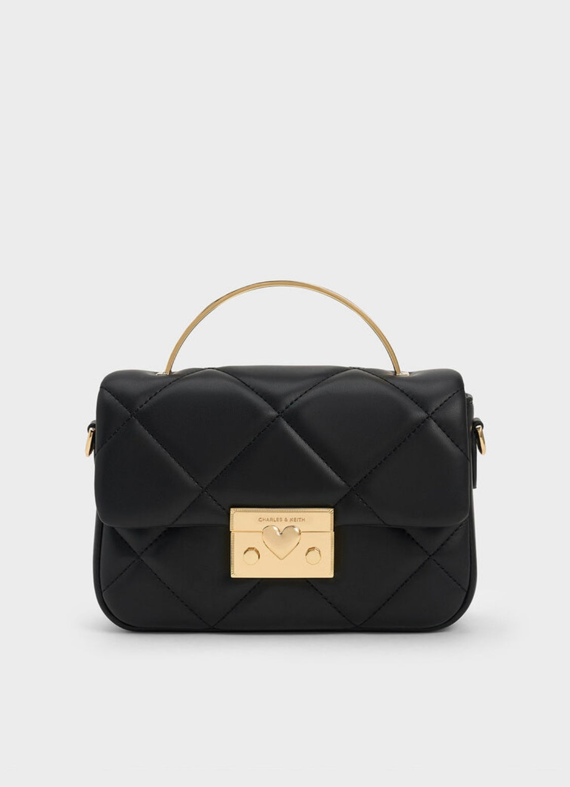 Quilted Boxy Top Handle Bag