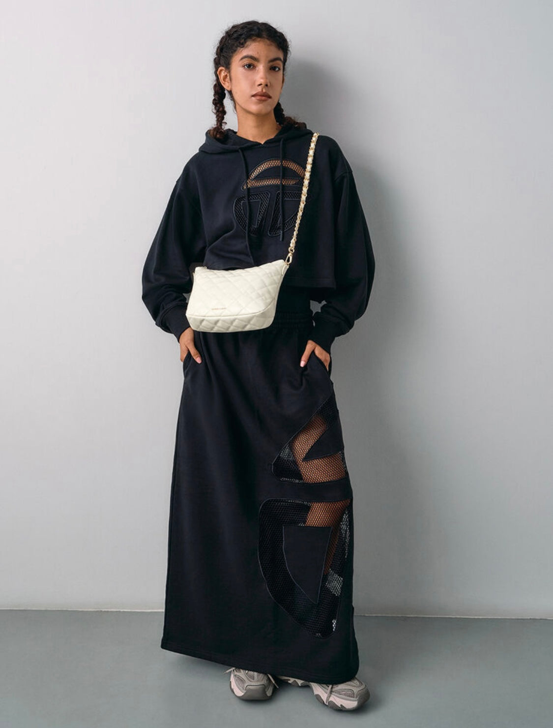 Duo Quilted Slouchy Hobo Bag
