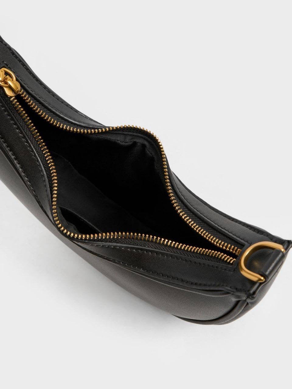Bonnie Chain-Handle Crescent Bag