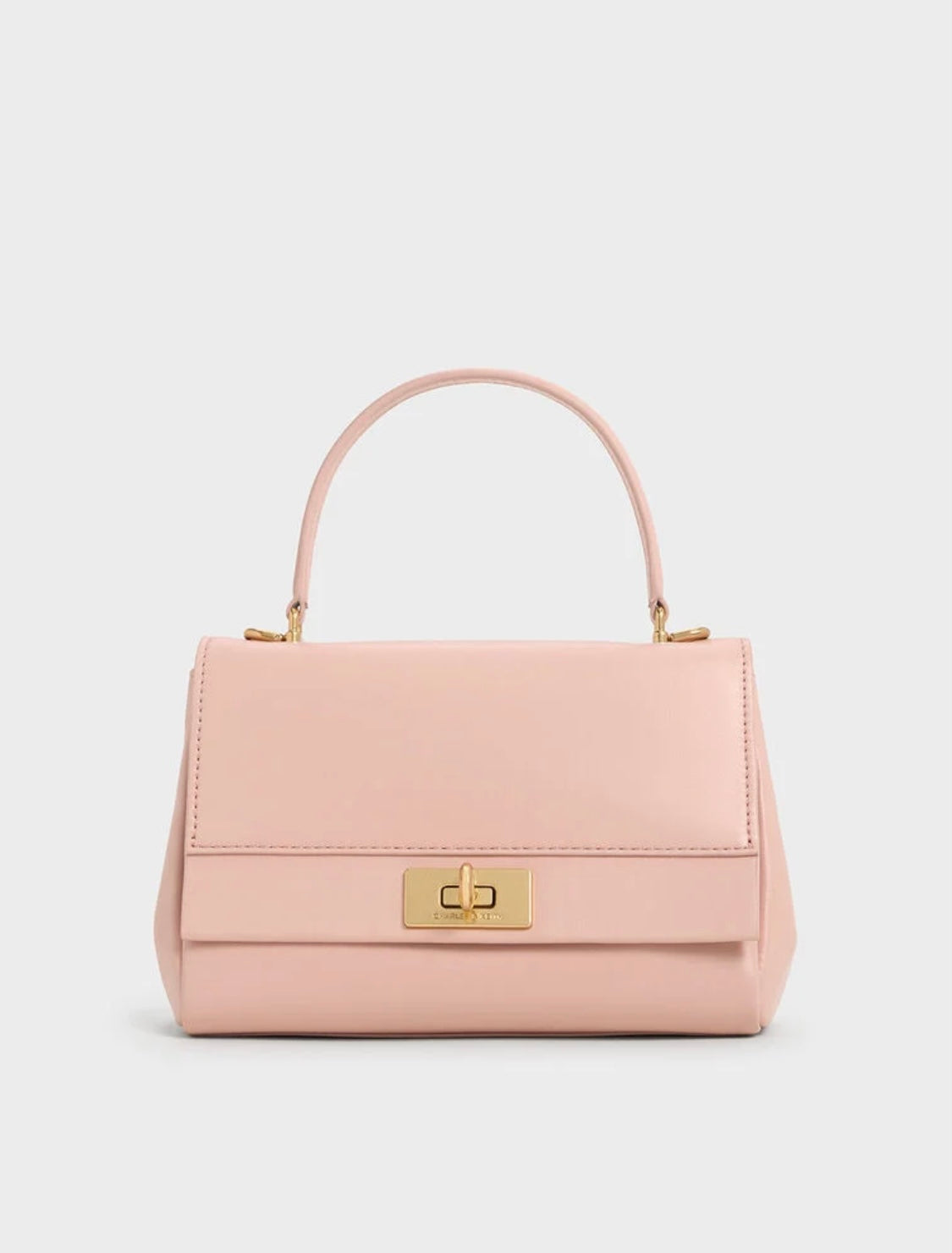 Lennie Chain-Strap Top Handle Bag