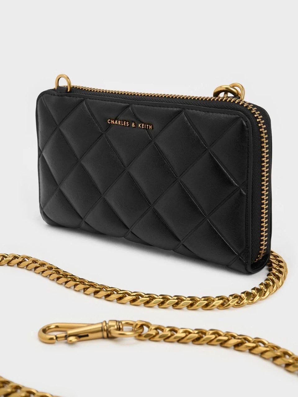Swing Graffiti-Print Long Wallet