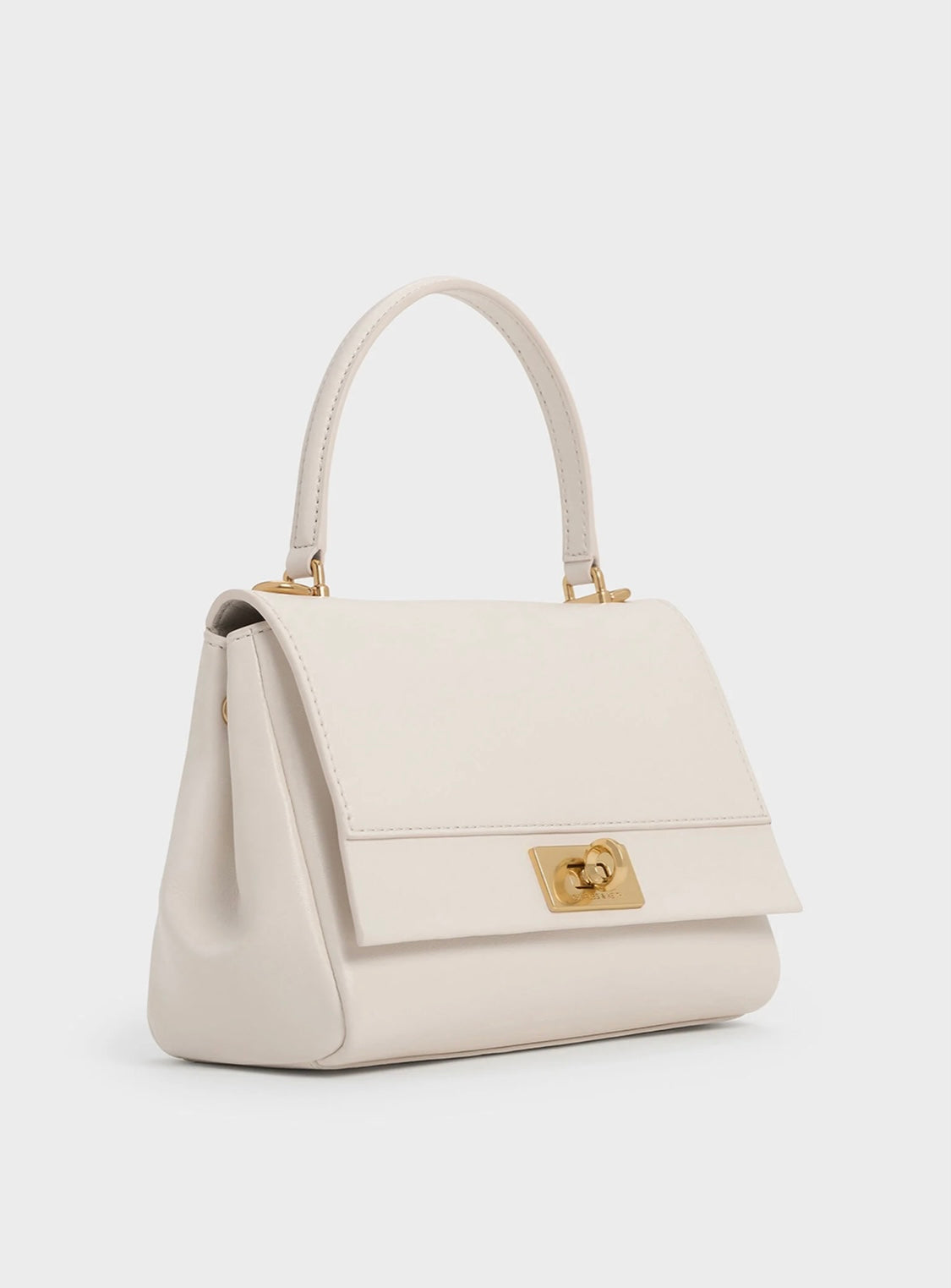 Lennie Chain-Strap Top Handle Bag