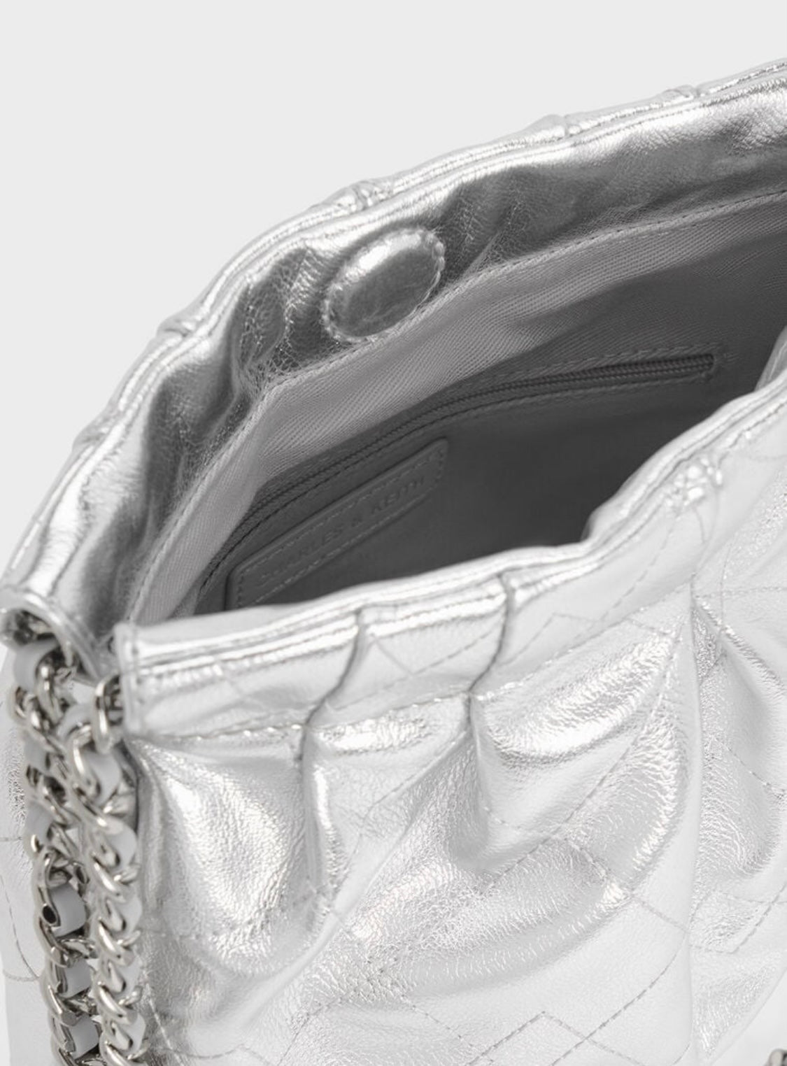Duo Chain-Handle Two-Way Backpack
