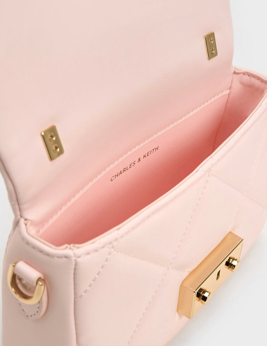Quilted Boxy Top Handle Bag