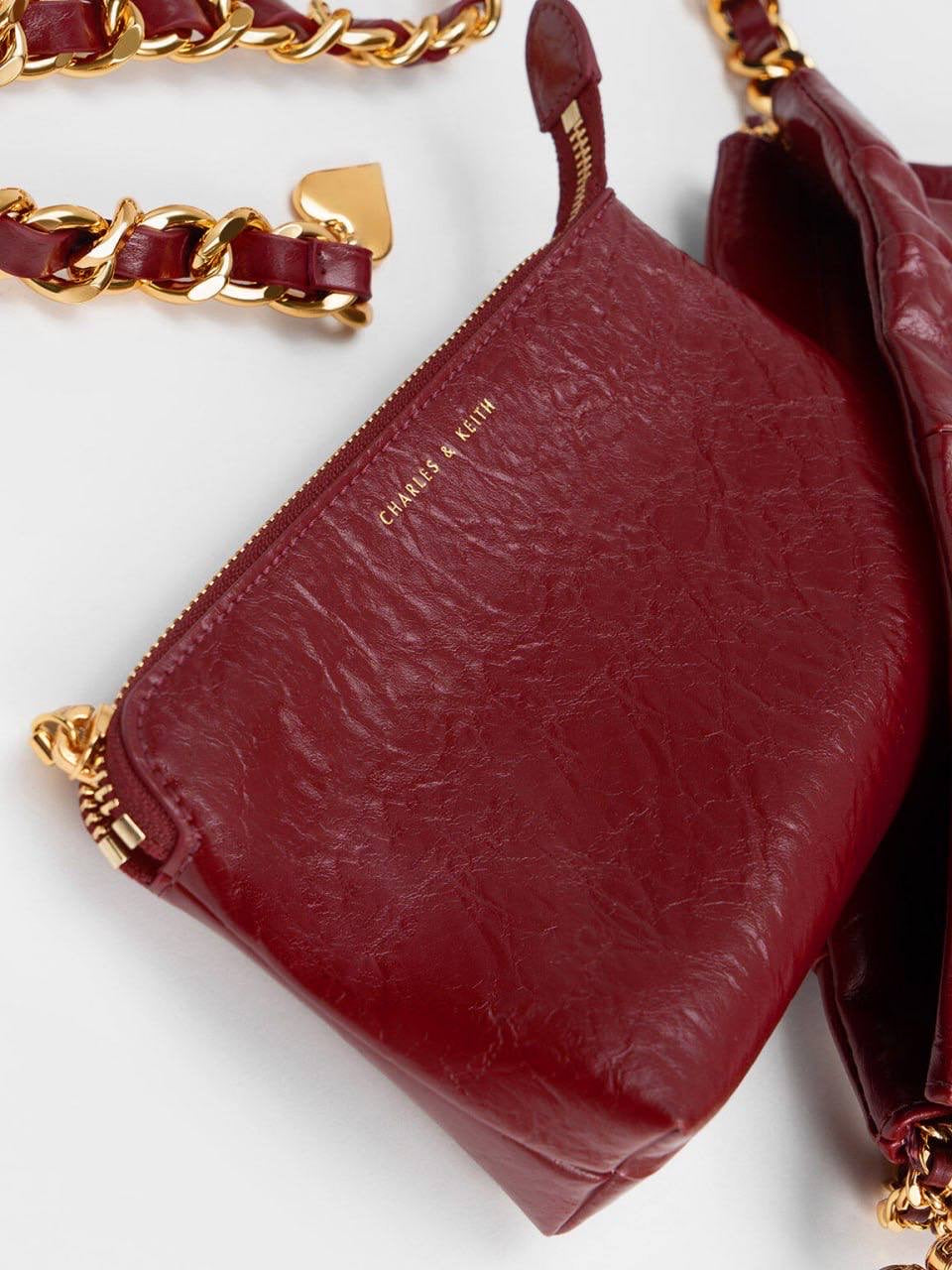 Duo Double Chain Hobo Bag