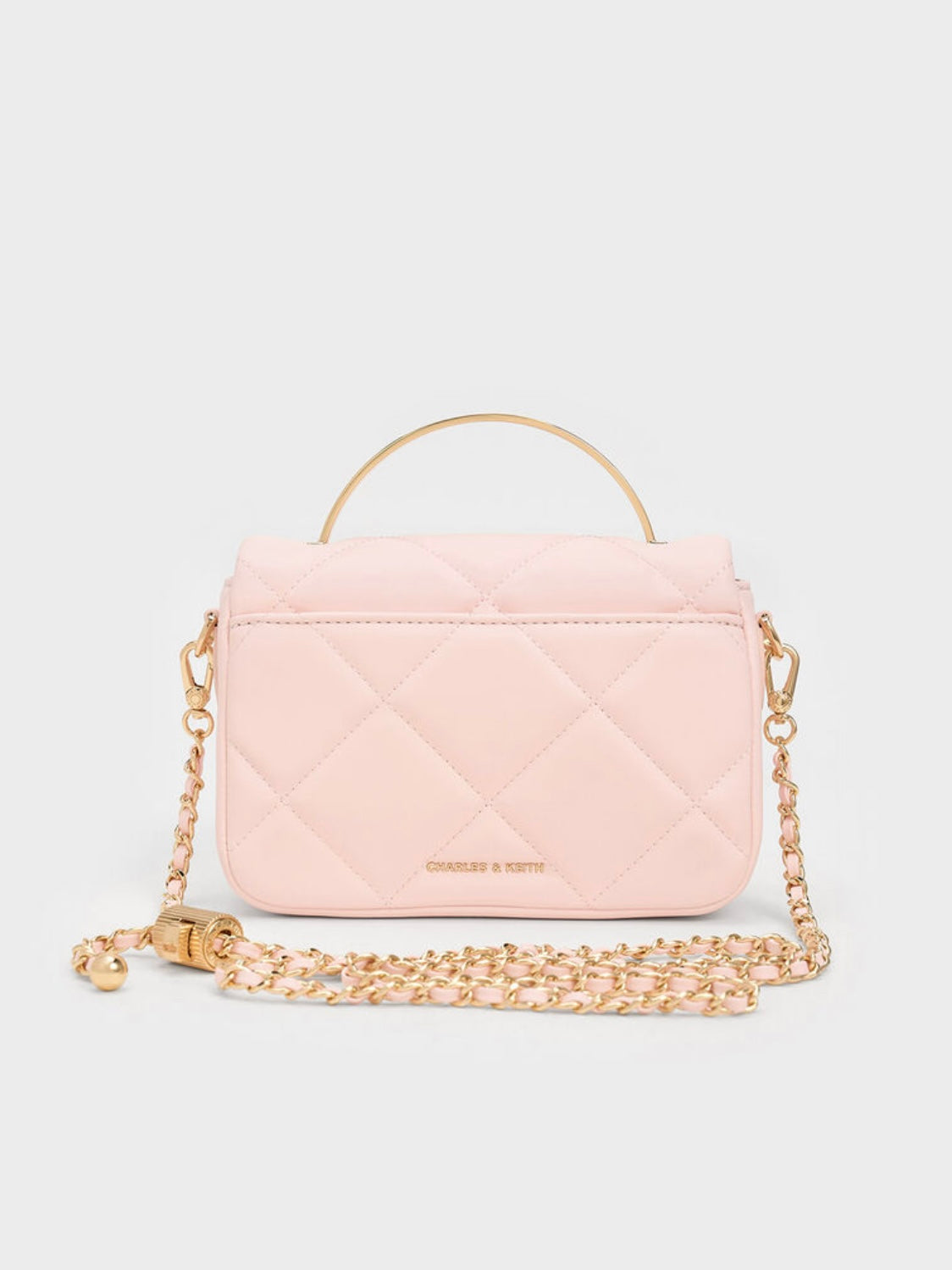 Quilted Boxy Top Handle Bag