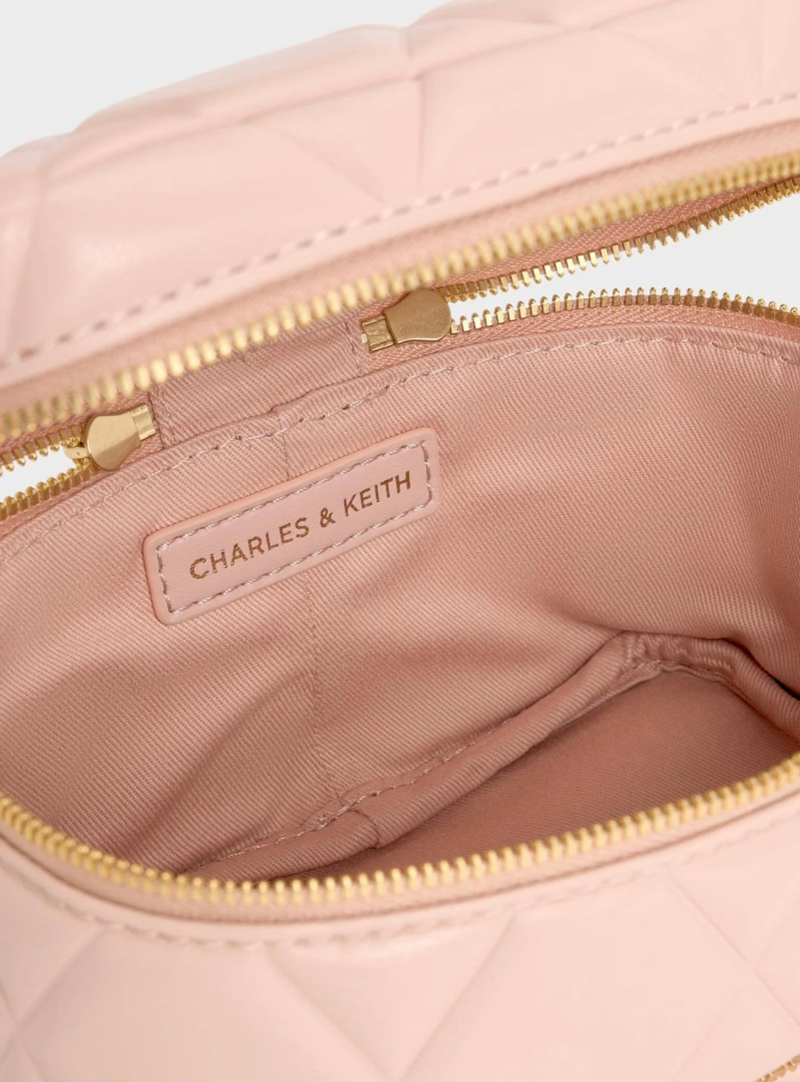 Arwen Quilted Top Handle Vanity Bag (With Box)