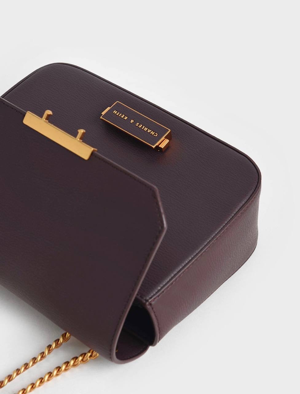 Classic Push-Lock Crossbody Bag
