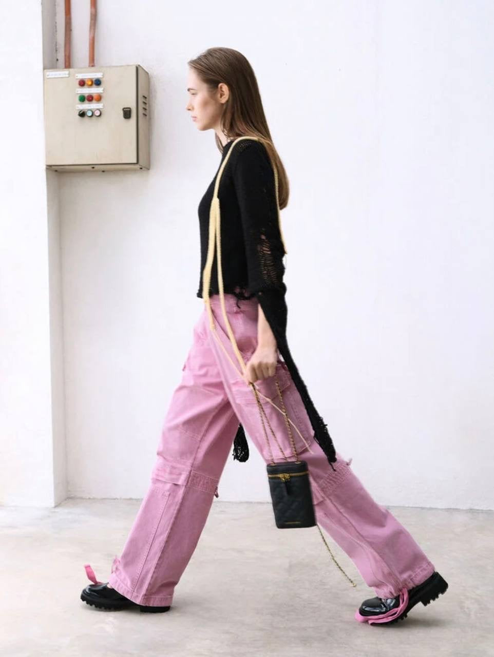 Mini Apfra Quilted Elongated Bag