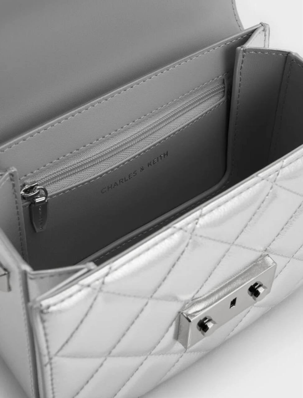Alva Quilted Chain-Handle Bag