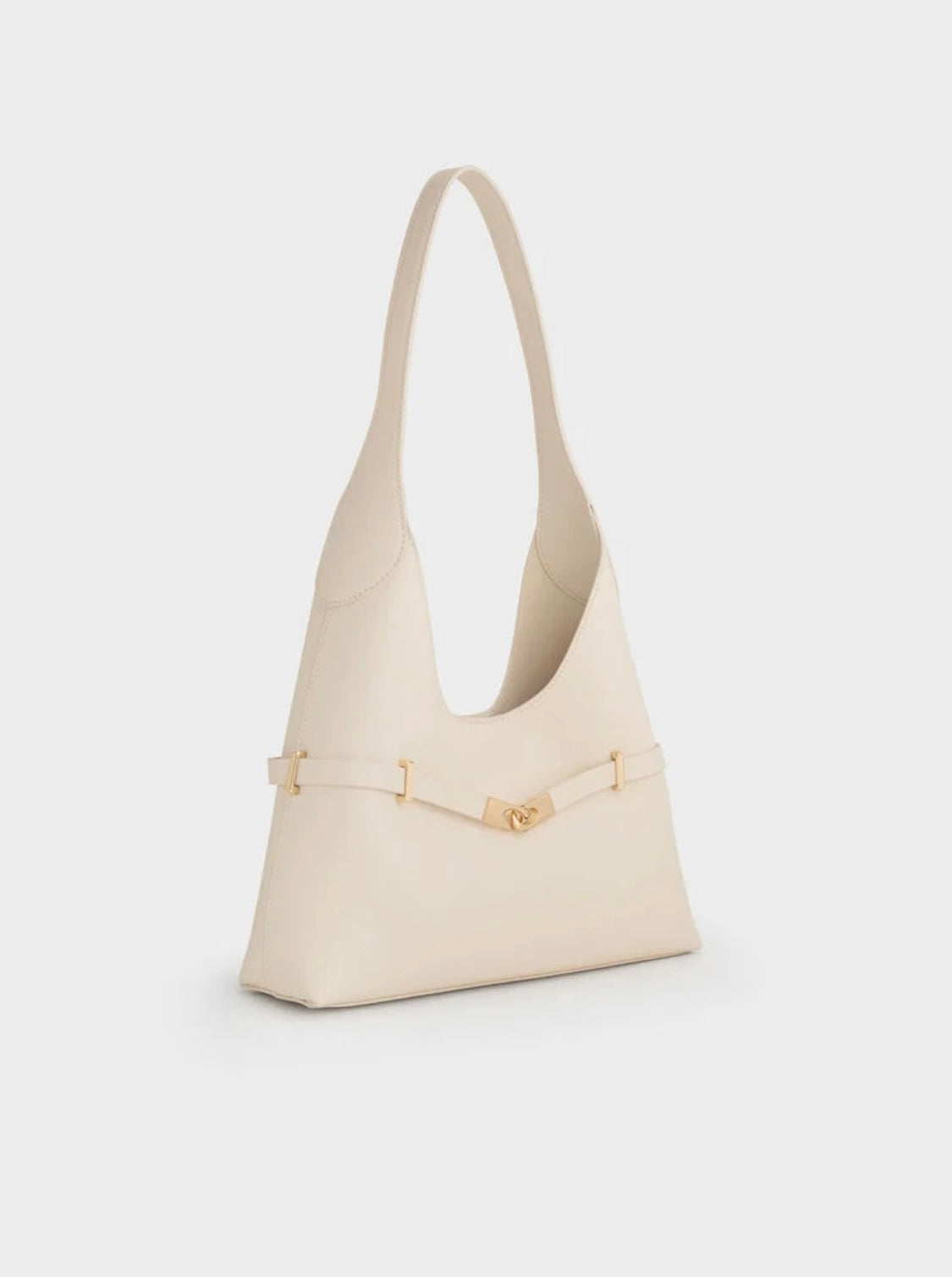 Arlet Metallic-Accent Belted Hobo Bag