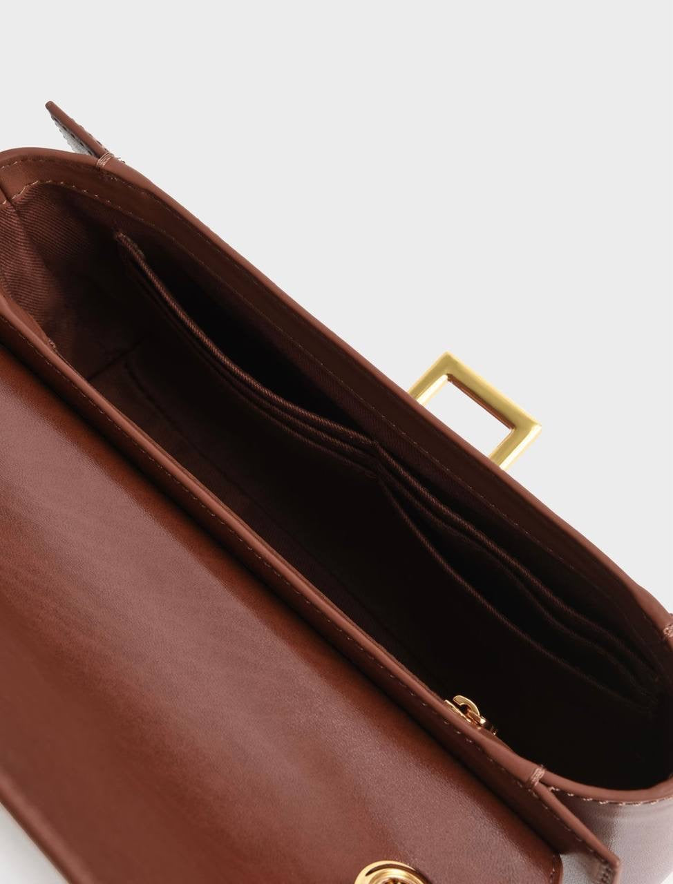 Chain Handle Shoulder Bag