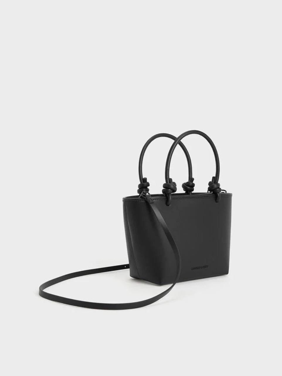 Sabine Knotted-Handle Tote Bag