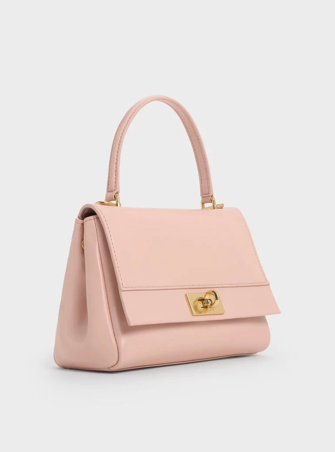Lennie Chain-Strap Top Handle Bag