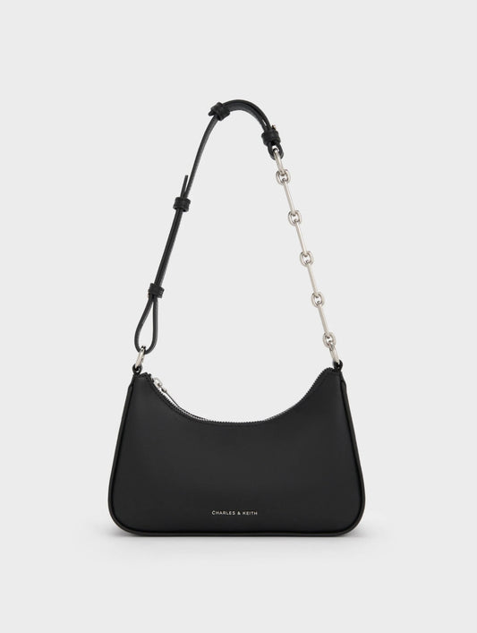 Lane Chain-Link Shoulder Bag