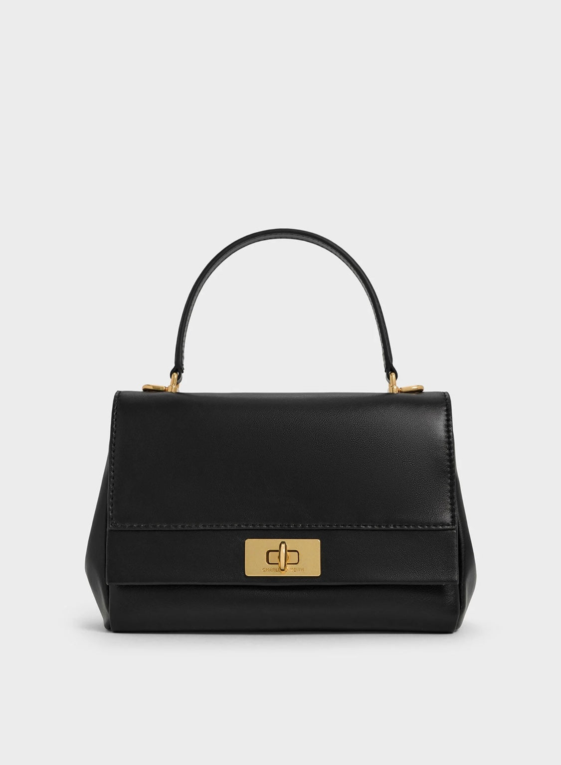 Lennie Chain-Strap Top Handle Bag
