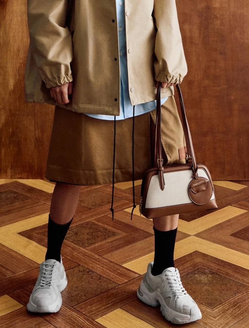 Enola Long-Handle Shoulder Bag