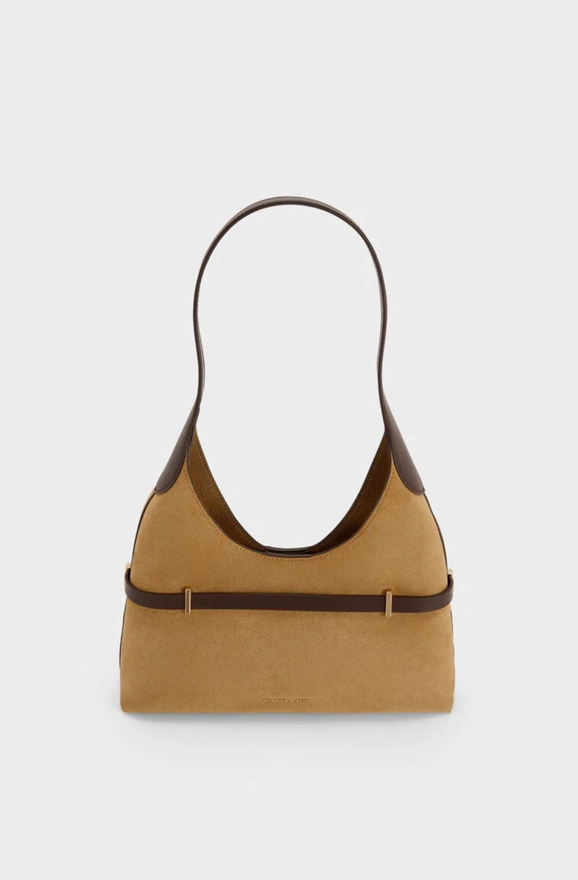 Arlet Metallic-Accent Belted Hobo Bag
