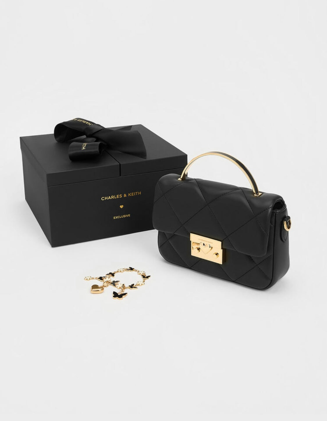 Quilted Boxy Top Handle Bag