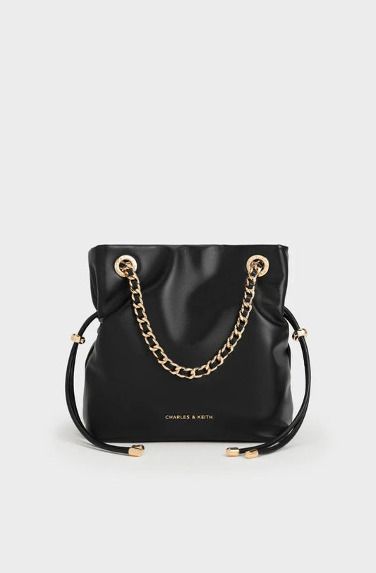 Arya Braided-Strap Double-Handle Crossbody Bag