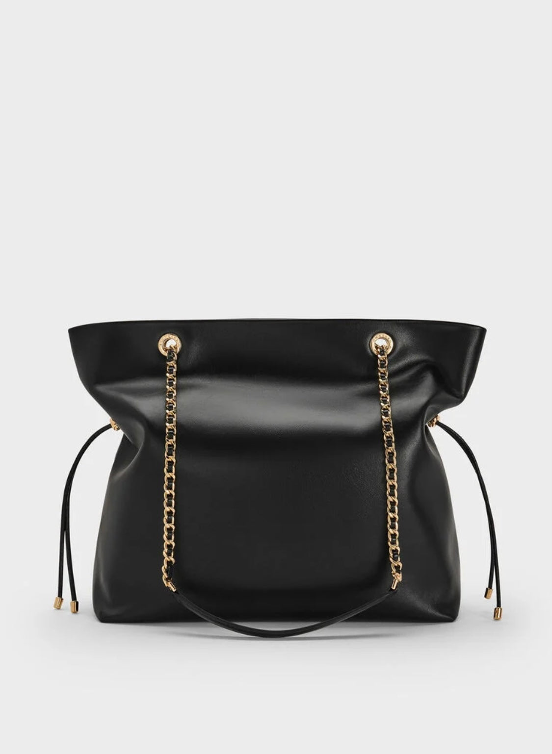 Arya Braided-Strap Double-Handle Tote Bag