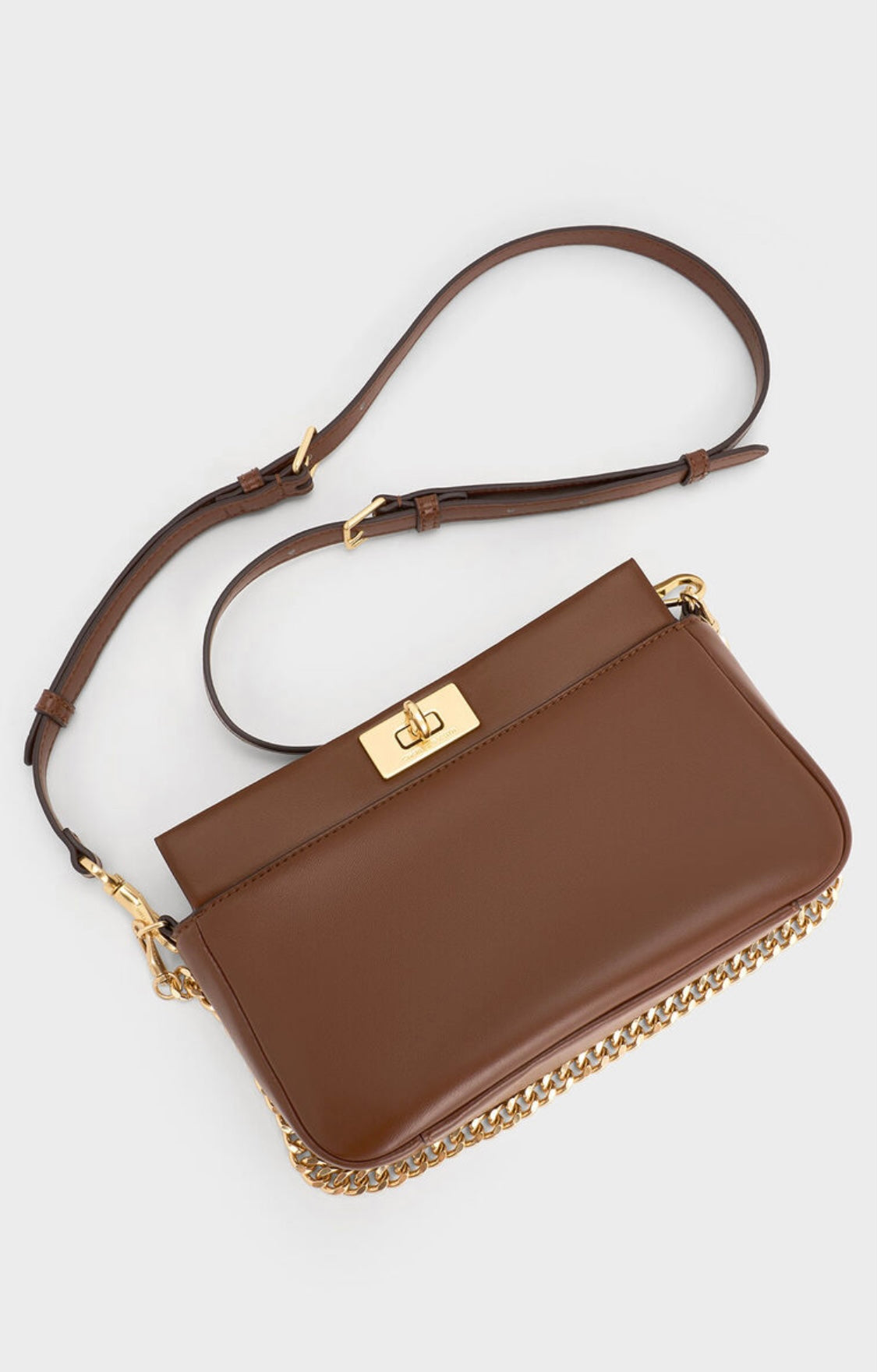 Lennie Chain-Handle Shoulder Bag