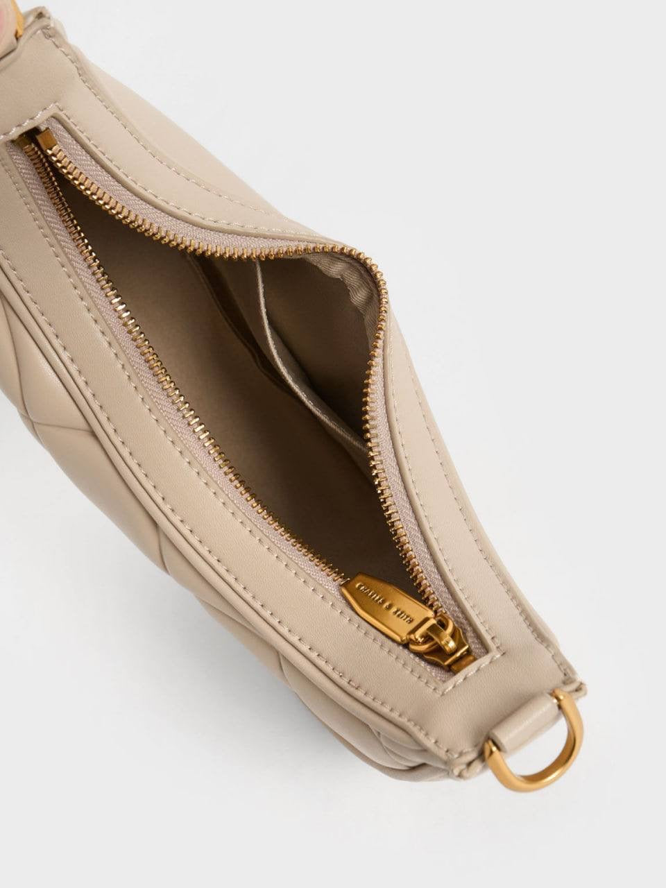 Bonnie Chain-Handle Crescent Bag