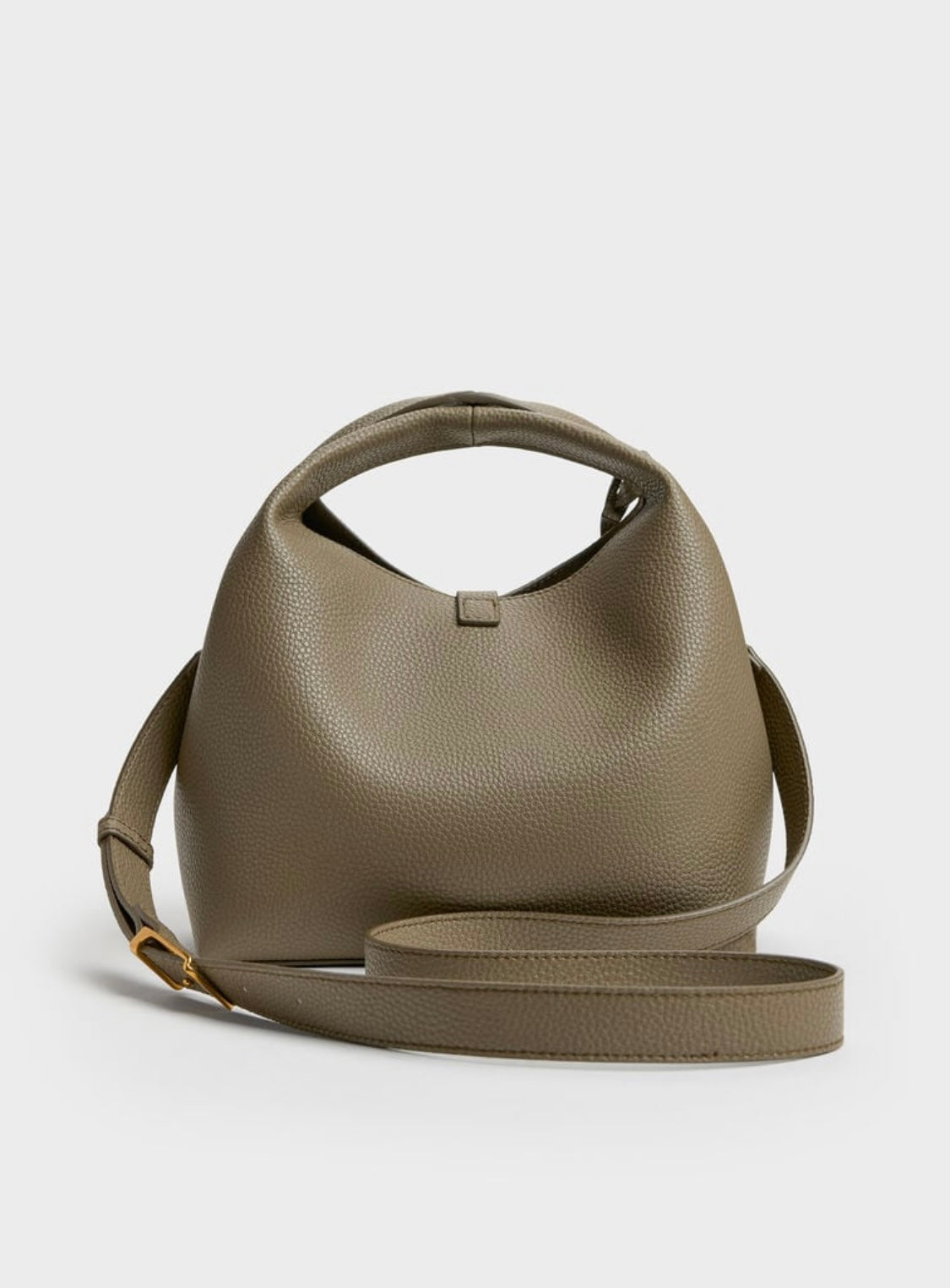 Chance Turn-Lock Bucket Bag
