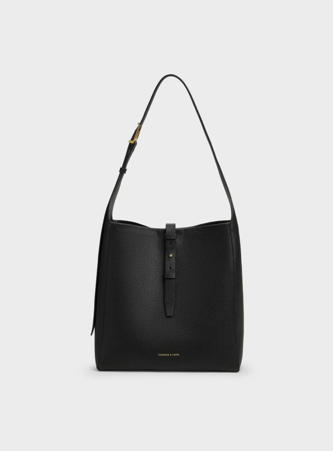 Beryl Recycled Leather Belted Hobo Bag