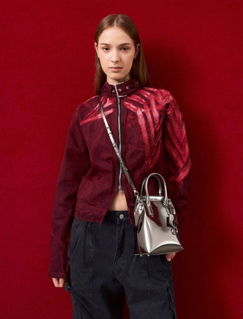 Rene Elongated Top Handle Bag