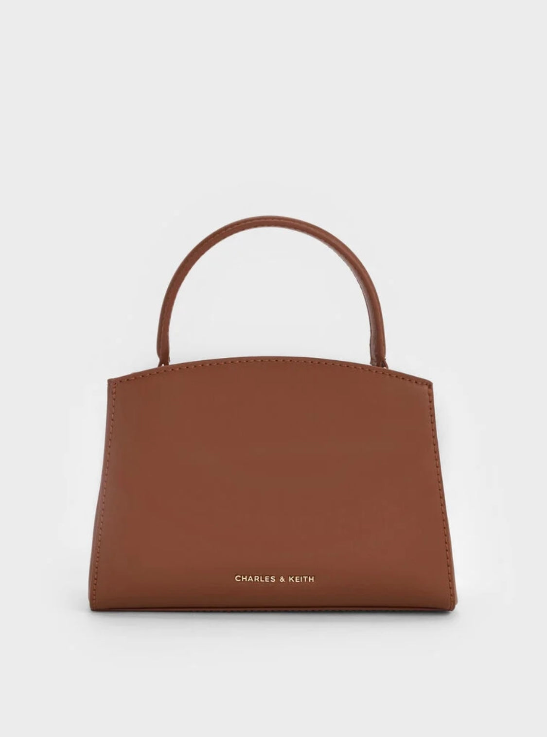 Aubrielle Metallic-Buckle Top Handle Bag