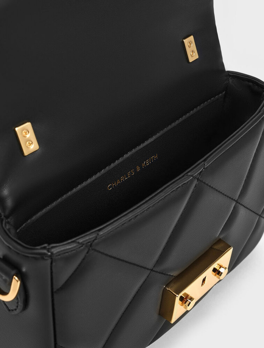 Quilted Boxy Top Handle Bag
