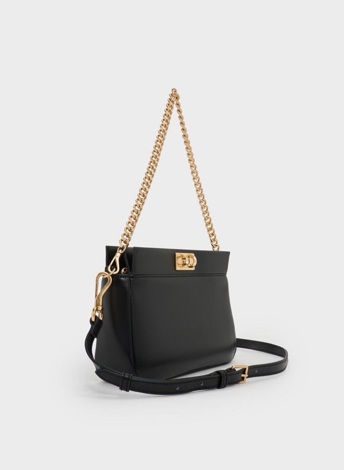 Lennie Chain-Handle Shoulder Bag