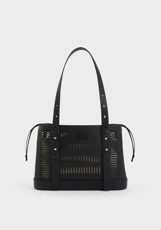 Delphi Cut-Out Bucket Bag