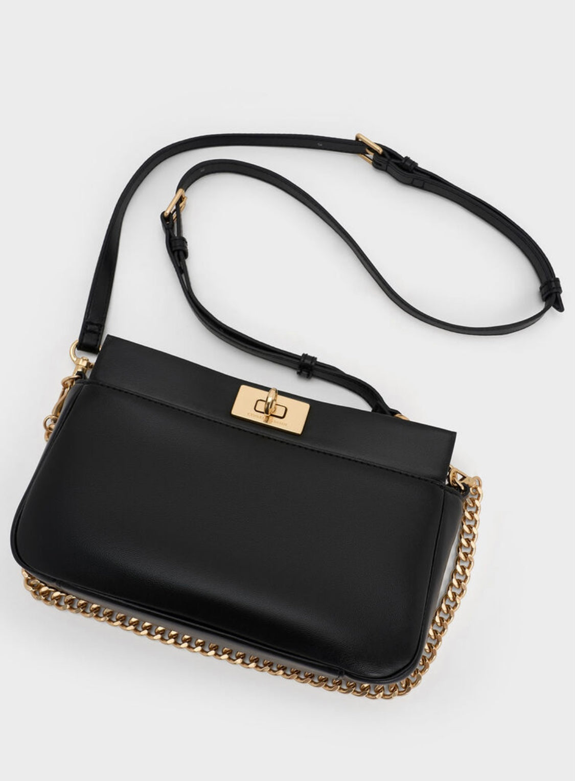 Lennie Chain-Handle Shoulder Bag